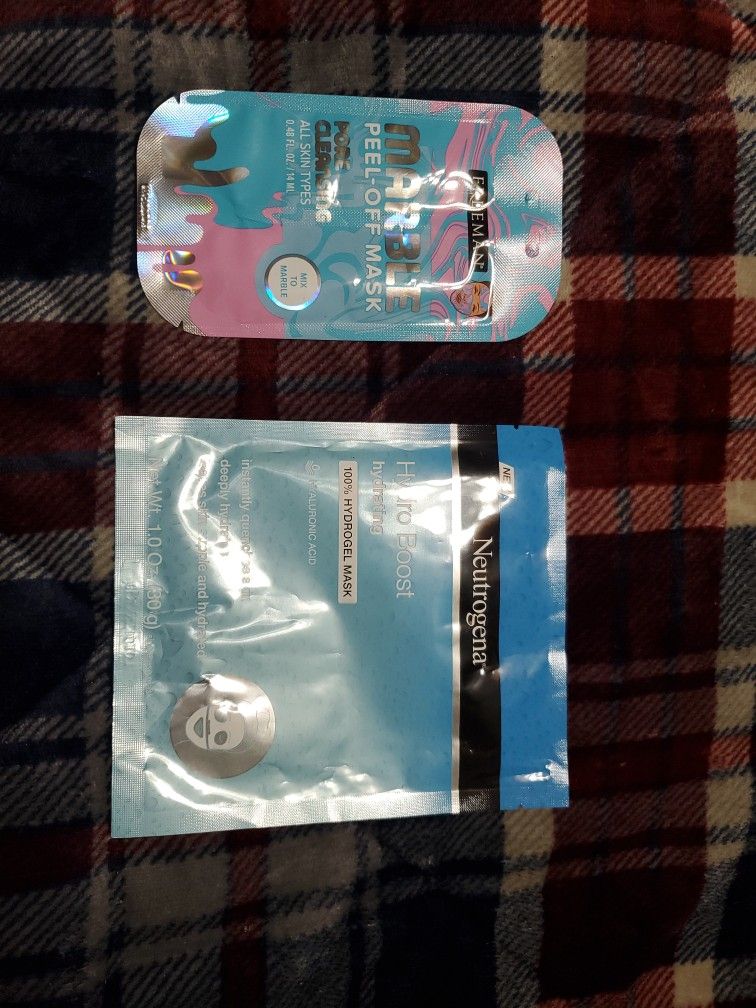 2 New Face Masks
