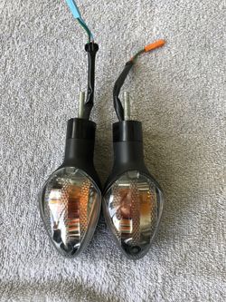 Original genuine 2012 Honda CBR1000RR rear clear turn signals