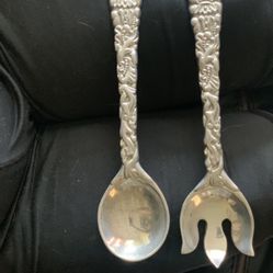 Vintage Spoon And Fork