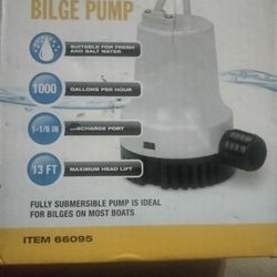 12 V Bilge Pump