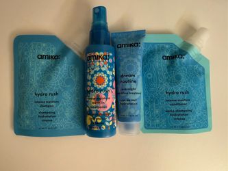 Amika hydro rush hair products