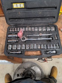 Stanley Socket Set Standard And Metric