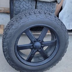 bonspeed billet wheels with bfg ko2 tires (6x5 lug pattern)