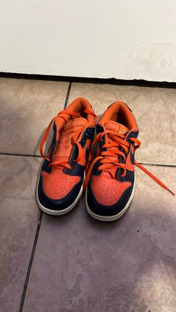 Nike Dunk Low Orange Navy Sneakers