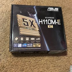 ASUS Gaming or NAS Motherboard H110M-E
