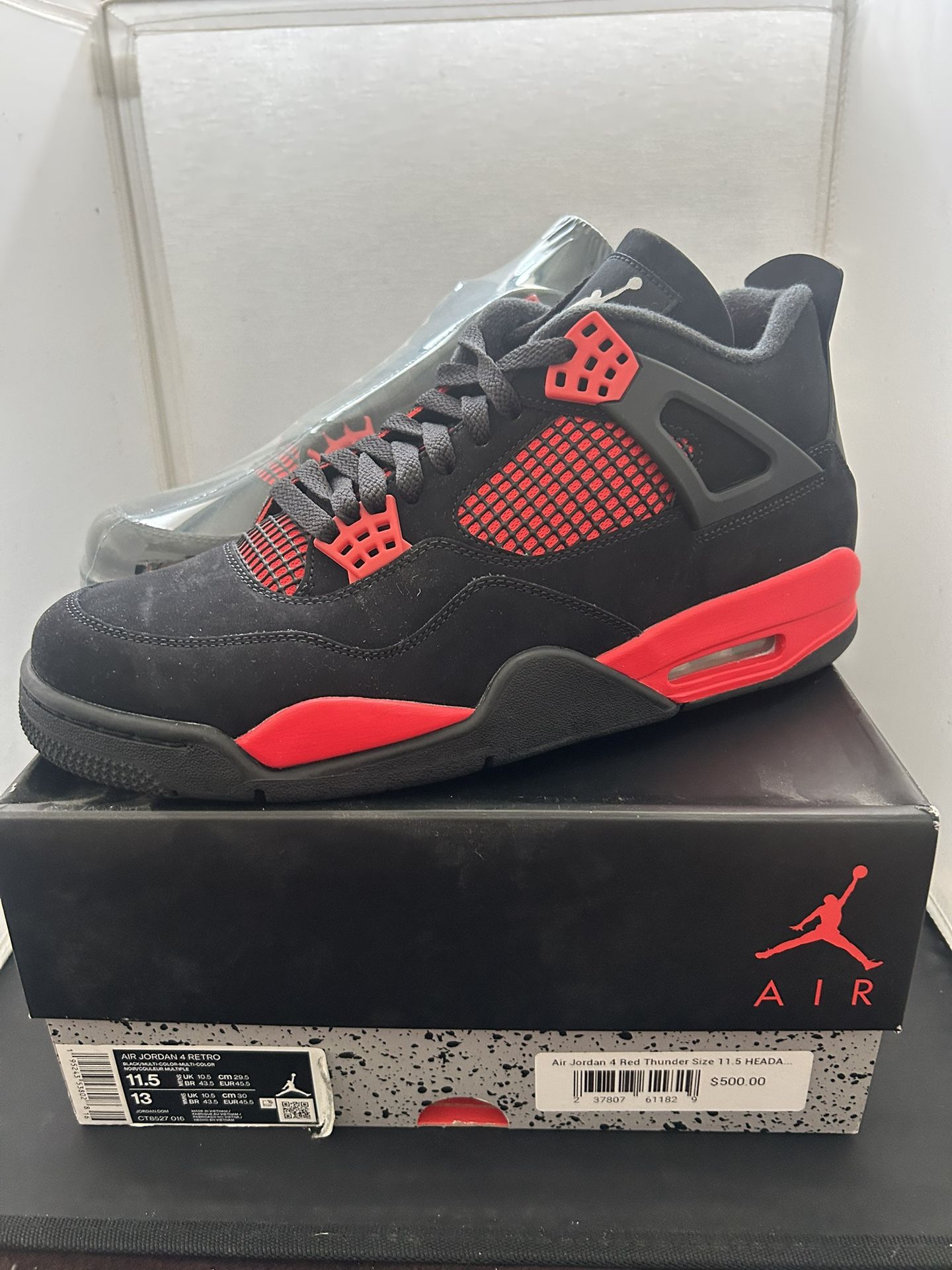 Jordan 4 Red Thunder Size 11.5