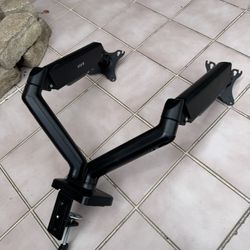 Two Screen Computer Monitor Mount 