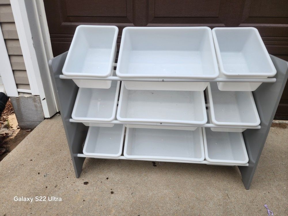 Toddler baby toys, storage bins, shelves Kids furniture $20