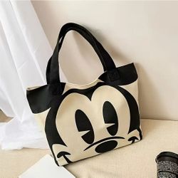 Mickey Mouse Canvas Tote Bag 