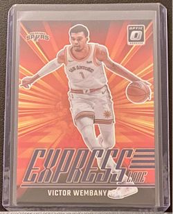 2024-25 Donruss Optic Victor Wembanyama Express Lane Purple Prizm
