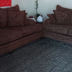 Couch And Loveseat (Cash Only & No Delivery)