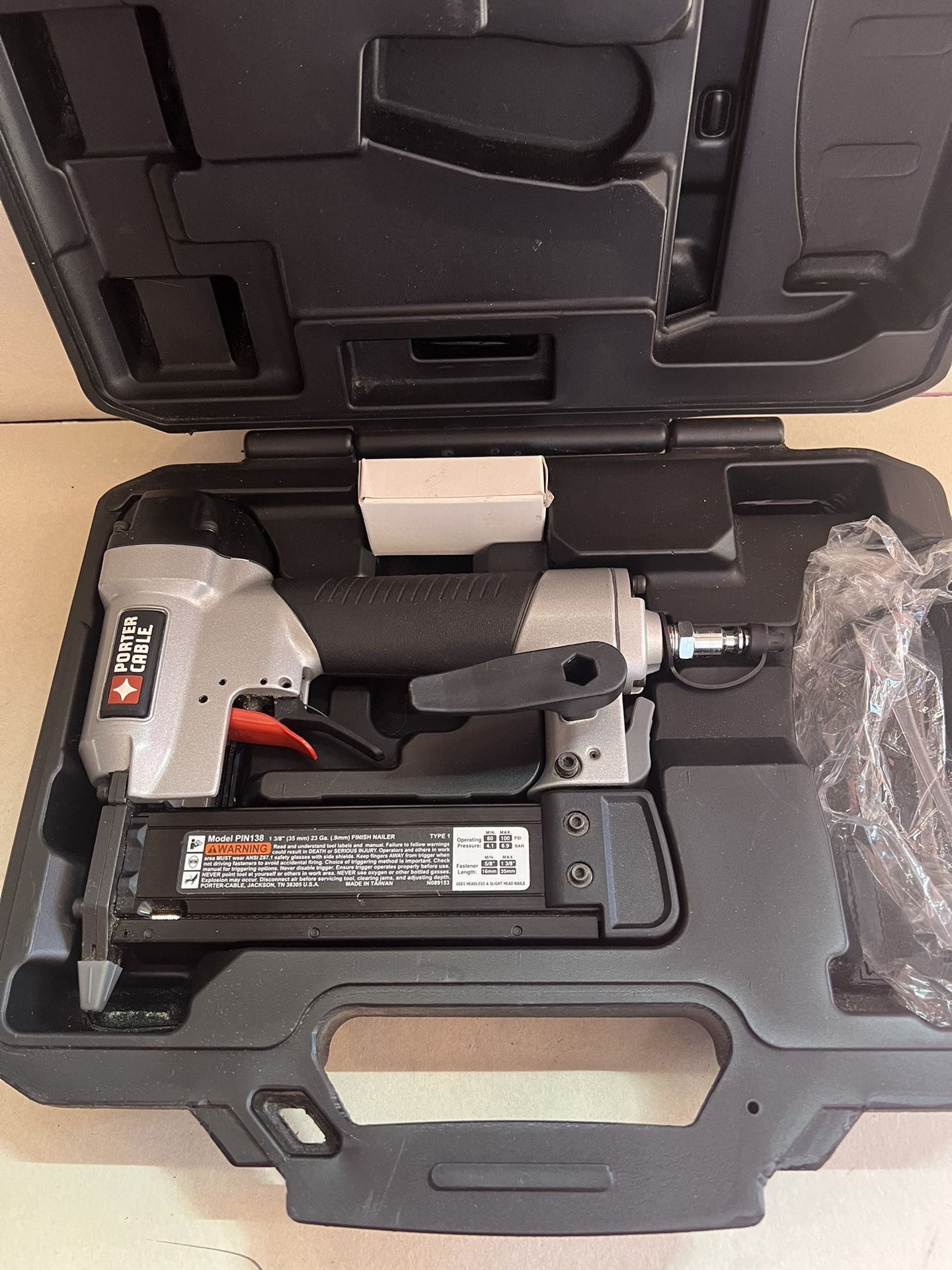 Porter Cable Finish Nail Gun 