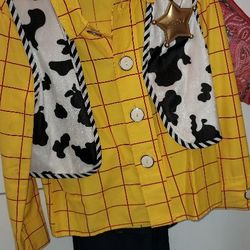 Toy Story WOODY Halloween Costume Size 7-8