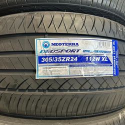 305 35 24 Set De Llantas Nuevas 
