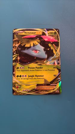 VENUSAUR EX #XY28 GRADE 7