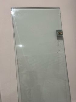 Shower glass door