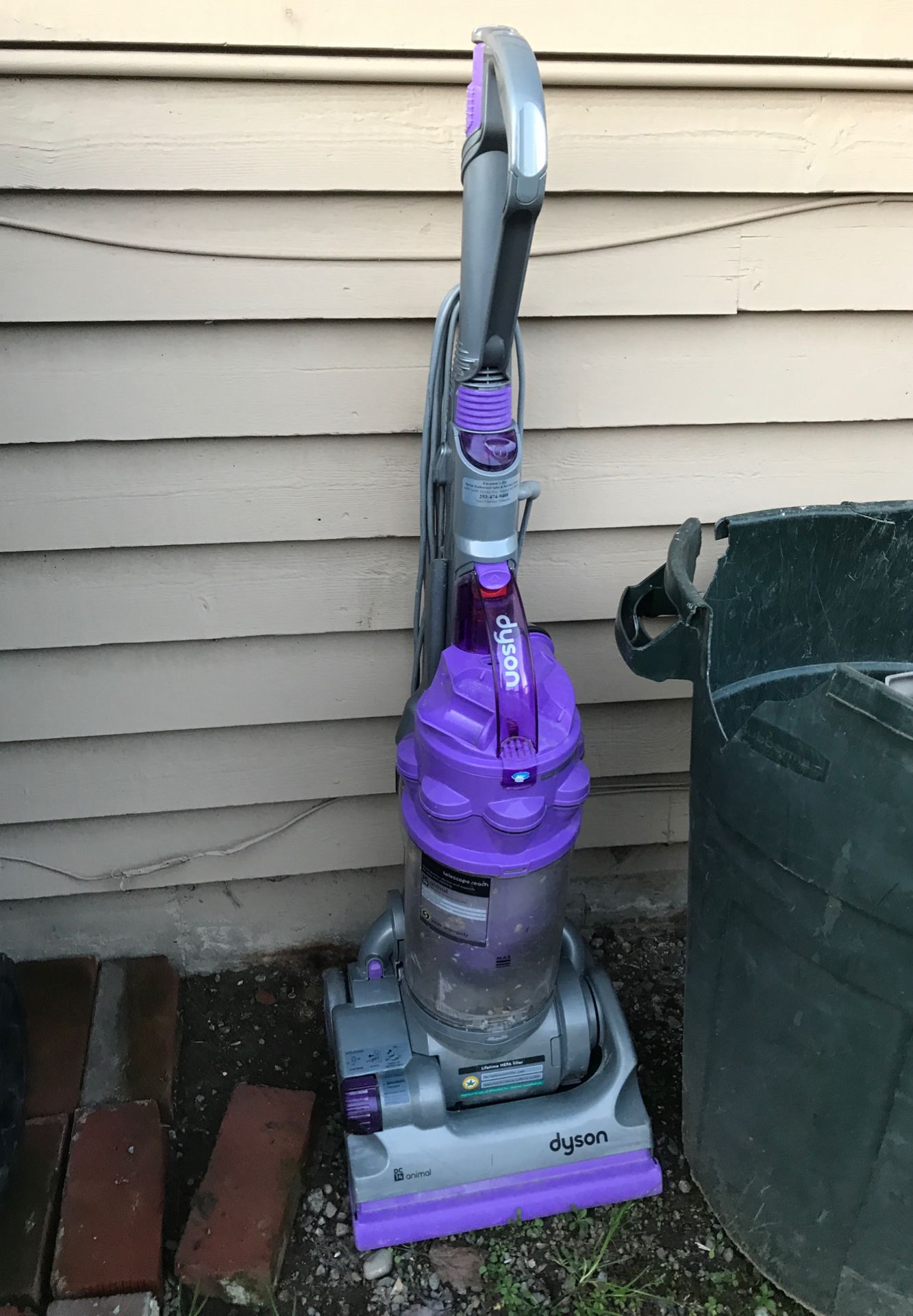 Dyson vacuum.