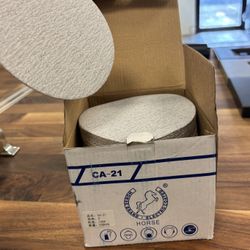 5" Abrasive Paper Hook and Loop Backing