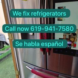 Refrigerator Repair . Freezer Repair . Se Reparan Refrigeradores 