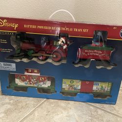 Disney Lionel Trains Battery Powered Train Set Christmas Mickey Mouse Express