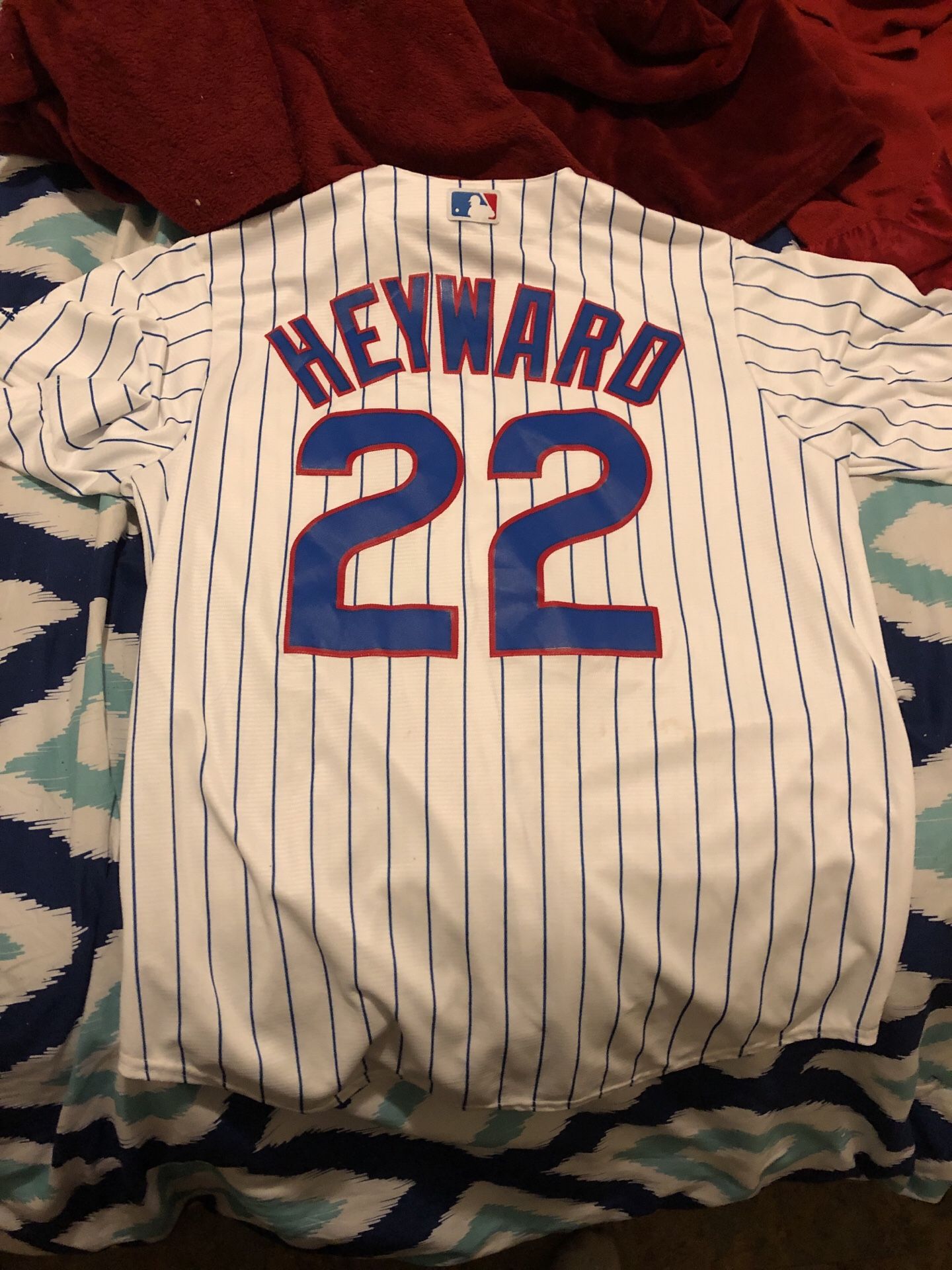 I real Chicago cubs jersey Large