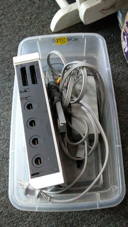 Wii and cables