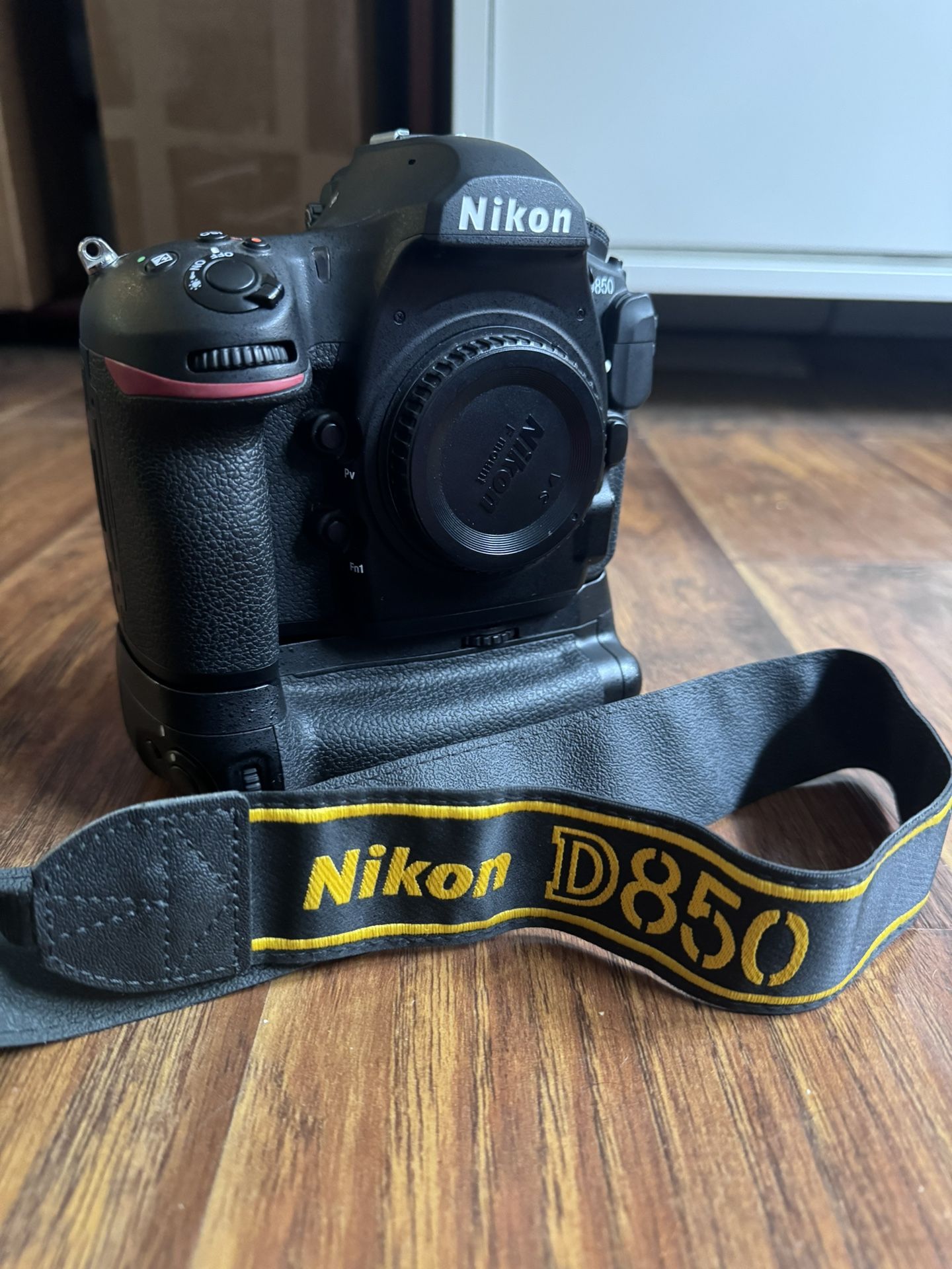 Nikon D850 with grip