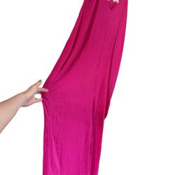 Brand New Nordstrom Pink Maxi Dress With Pockets Sleeveless Sz Small 