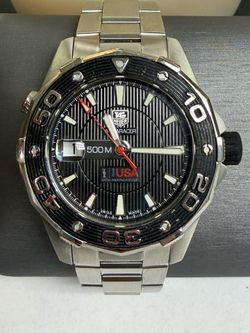 TAG HEUER AQUARACER CALIBRE 5 WAY201B WATCH