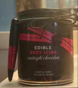 Vs edible body icing.