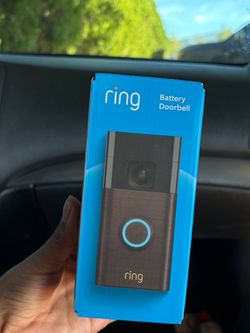 Ring Battery Doorbell in Box