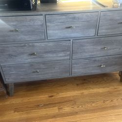 Dresser and Side Table Set