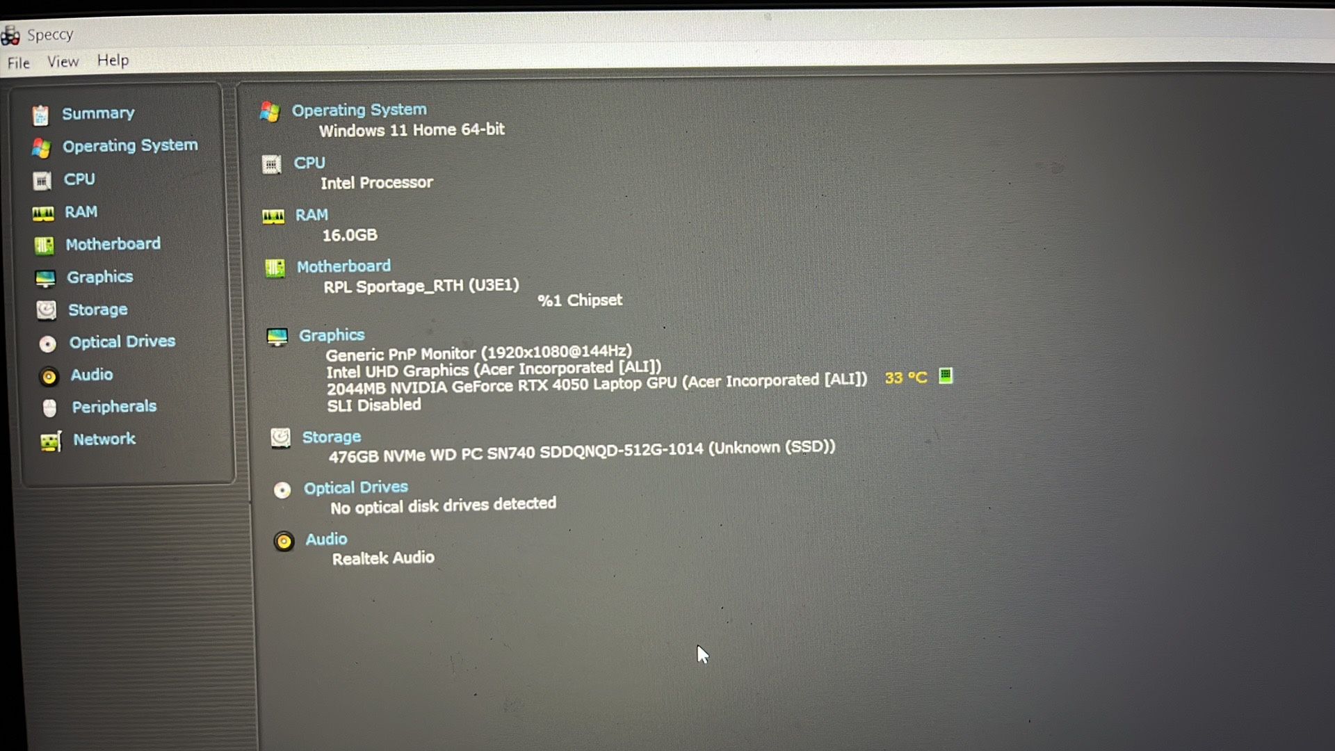 Acer Nitro V15