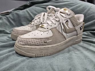 Womens Air Force 1s - Bling 