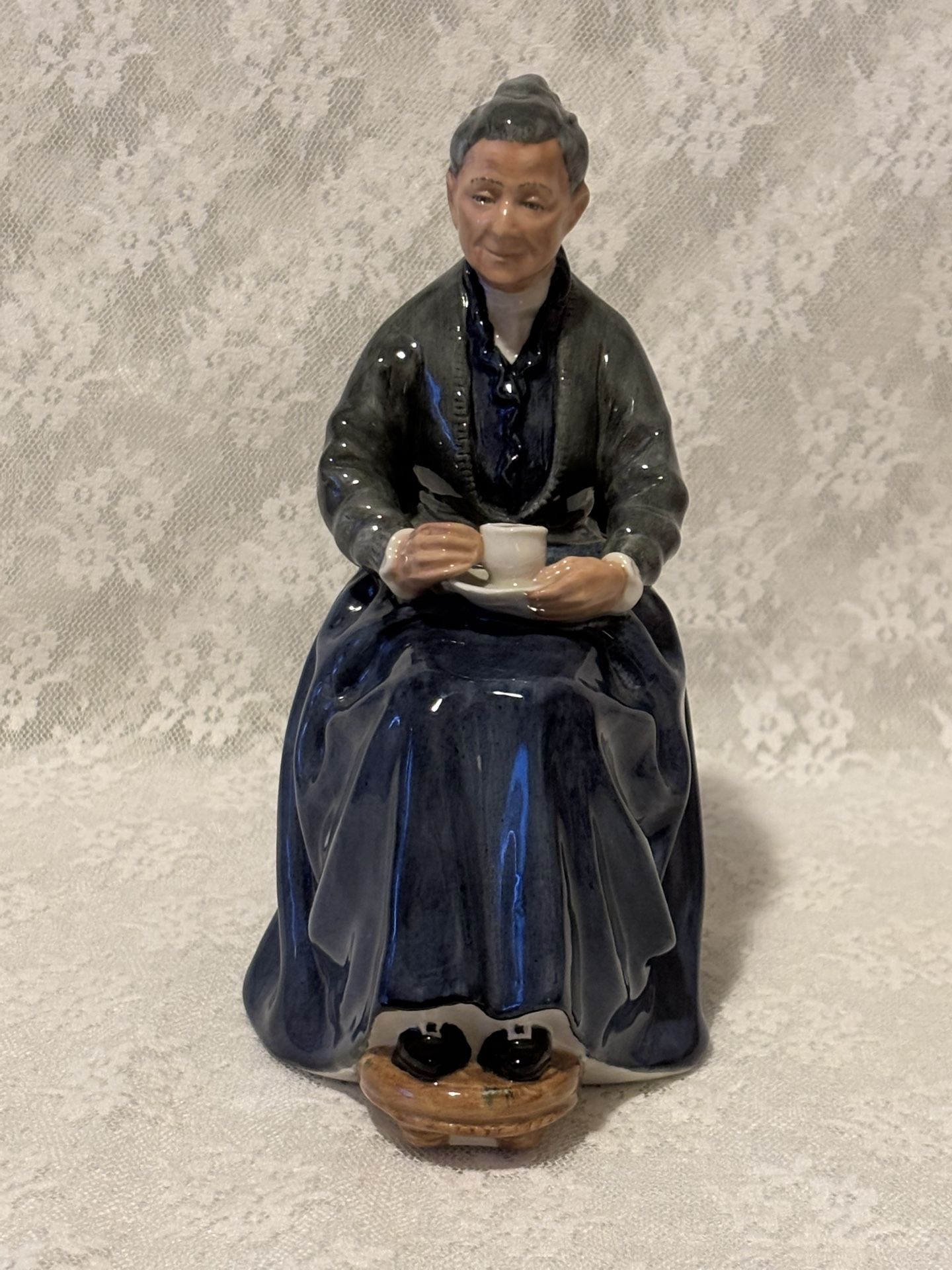 Royal Doulton “The Cup Of Tea” Figurine