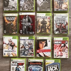 15x Xbox 360 Games