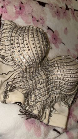 Beaded corset