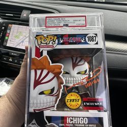 PSA 10 GRAIL AUTO ICHIGO 1087 Funko Pop