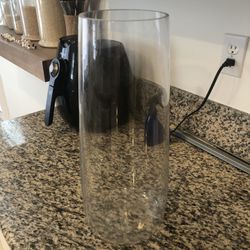 Decorate Vase Glass 17.9”
