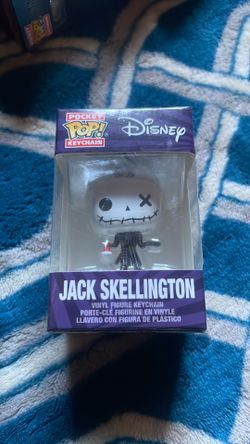 Jack Skellington pocket pop keychain
