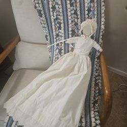 Vintage Farmhouse Bonnet Doll Decor