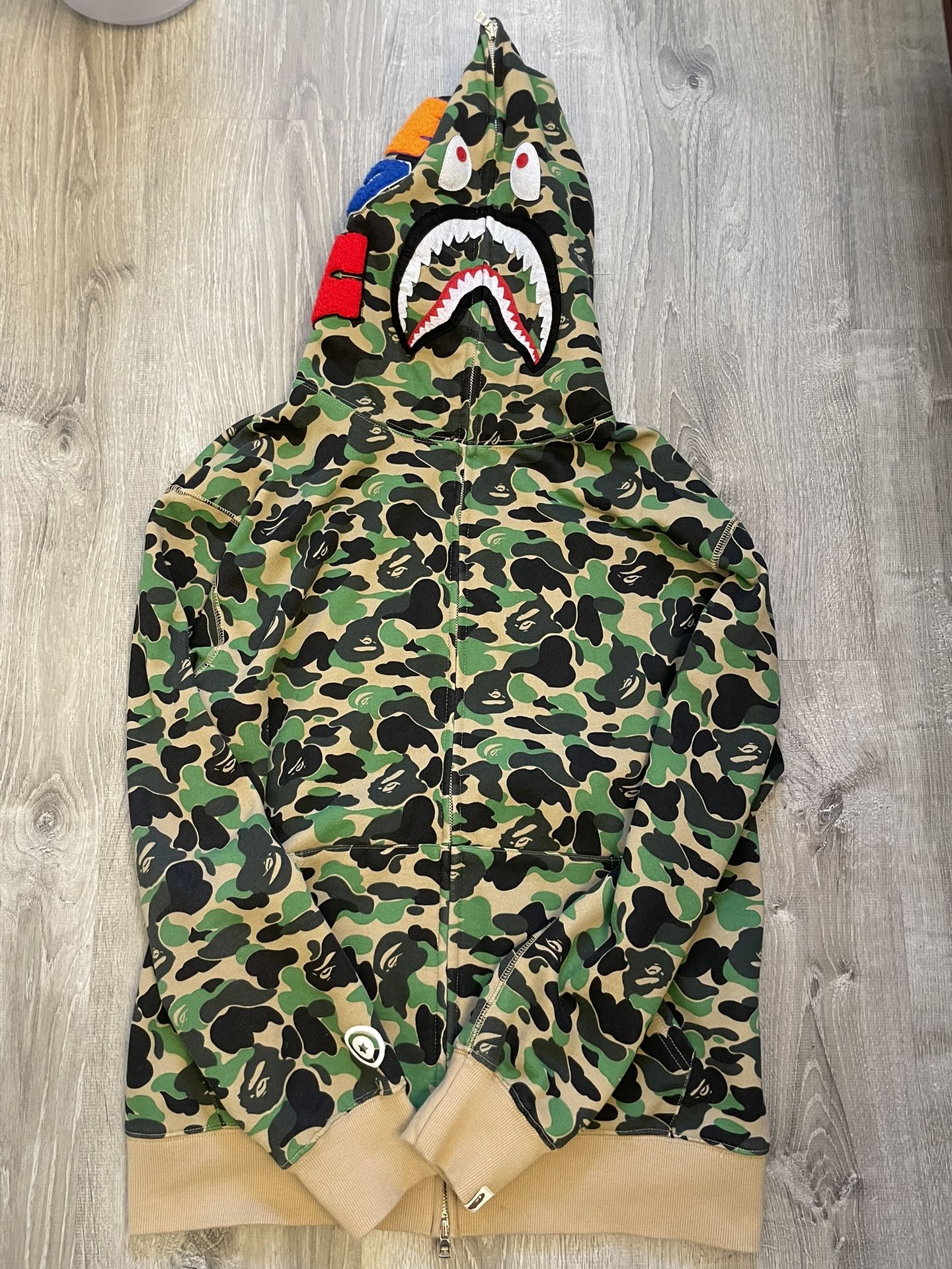 Zipup Brown Bape Size XL