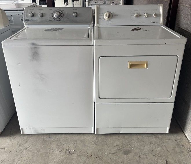 Maytag Washer And Kenmore Electric Dryer