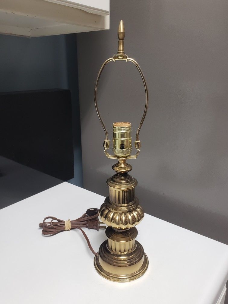 17.5" Solid Brass Lamp