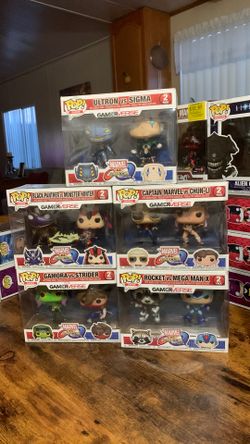 Marvel vs Capcom Infinite Funko Pops