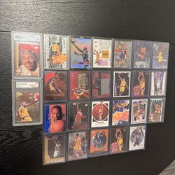 Kobe Bryant Basketball Card Lot