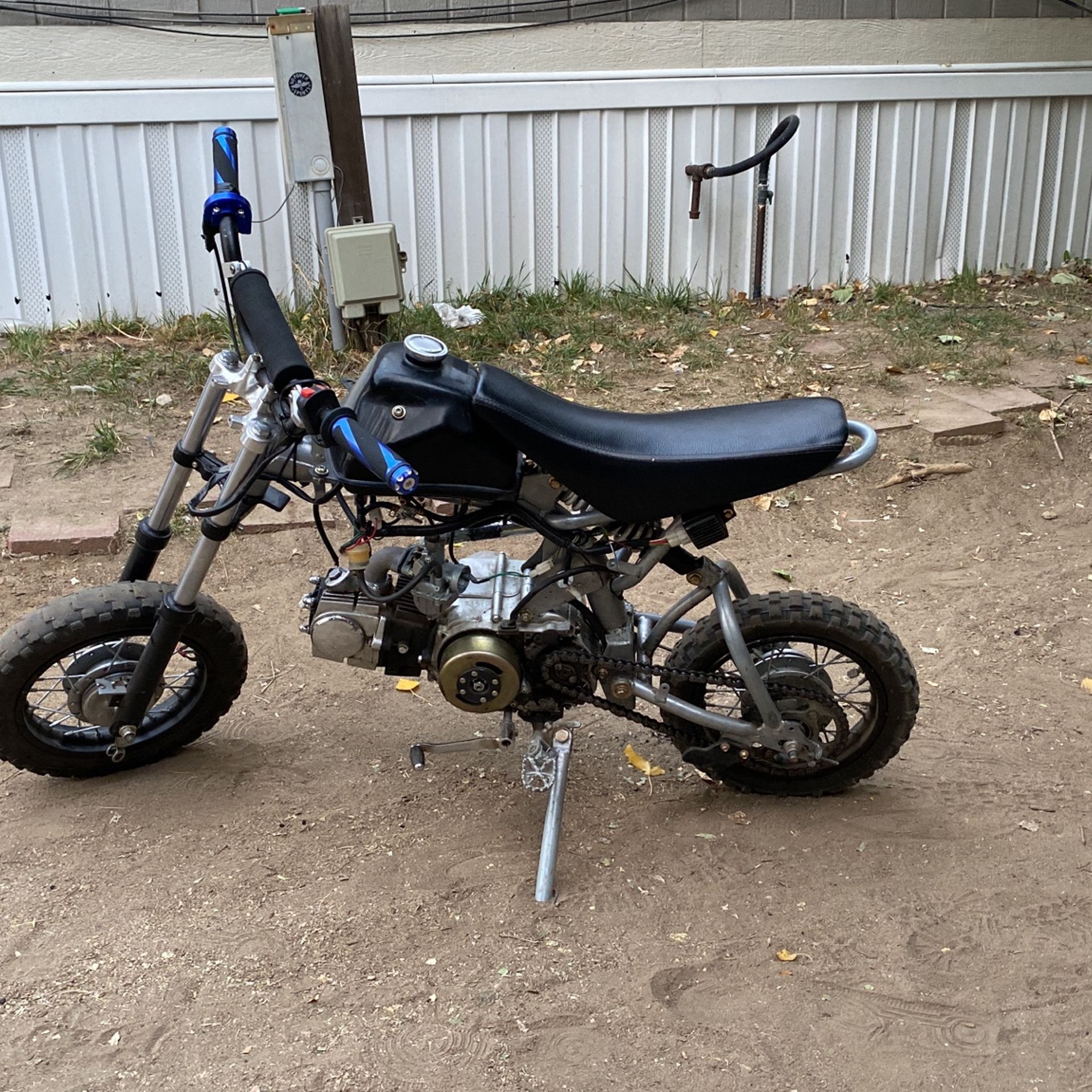 125cc Semi Automatic Pit Bike 
