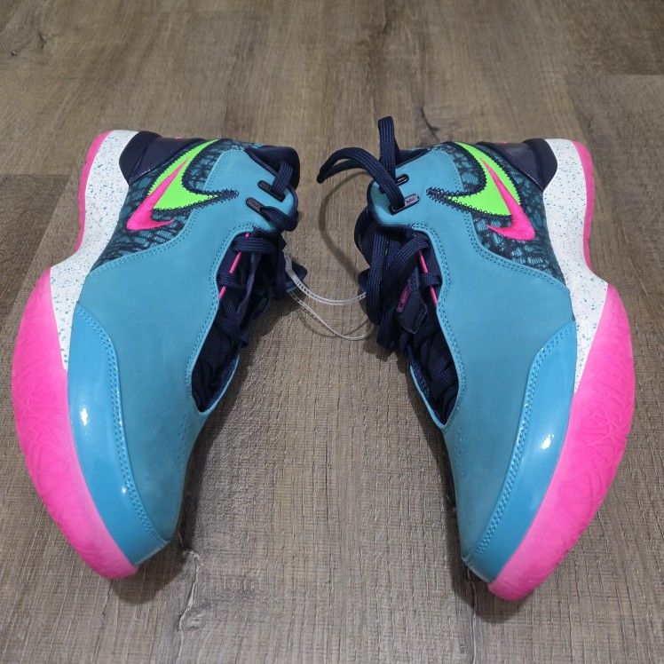 Nike LeBron NXXT Gen FJ1566 300 Blue Lightning Pink Blast  display picture 3