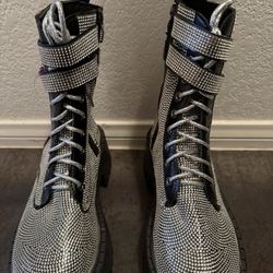 New Silver Boots