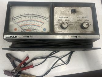 old School Tach Dwell Rpm Gauge